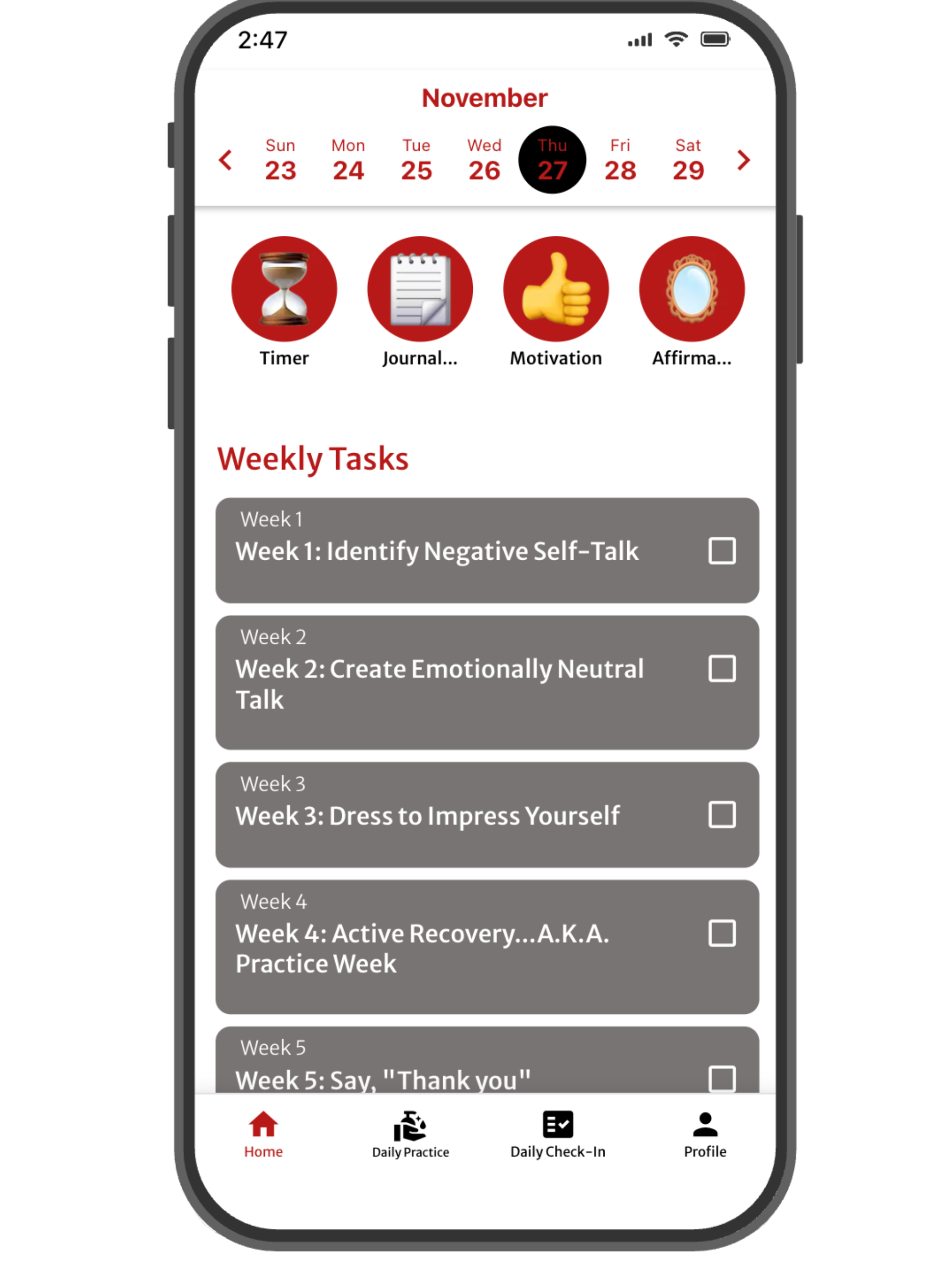 App Screen