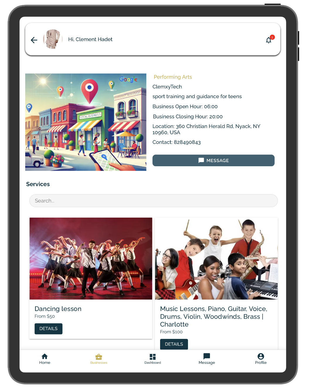 App Screen