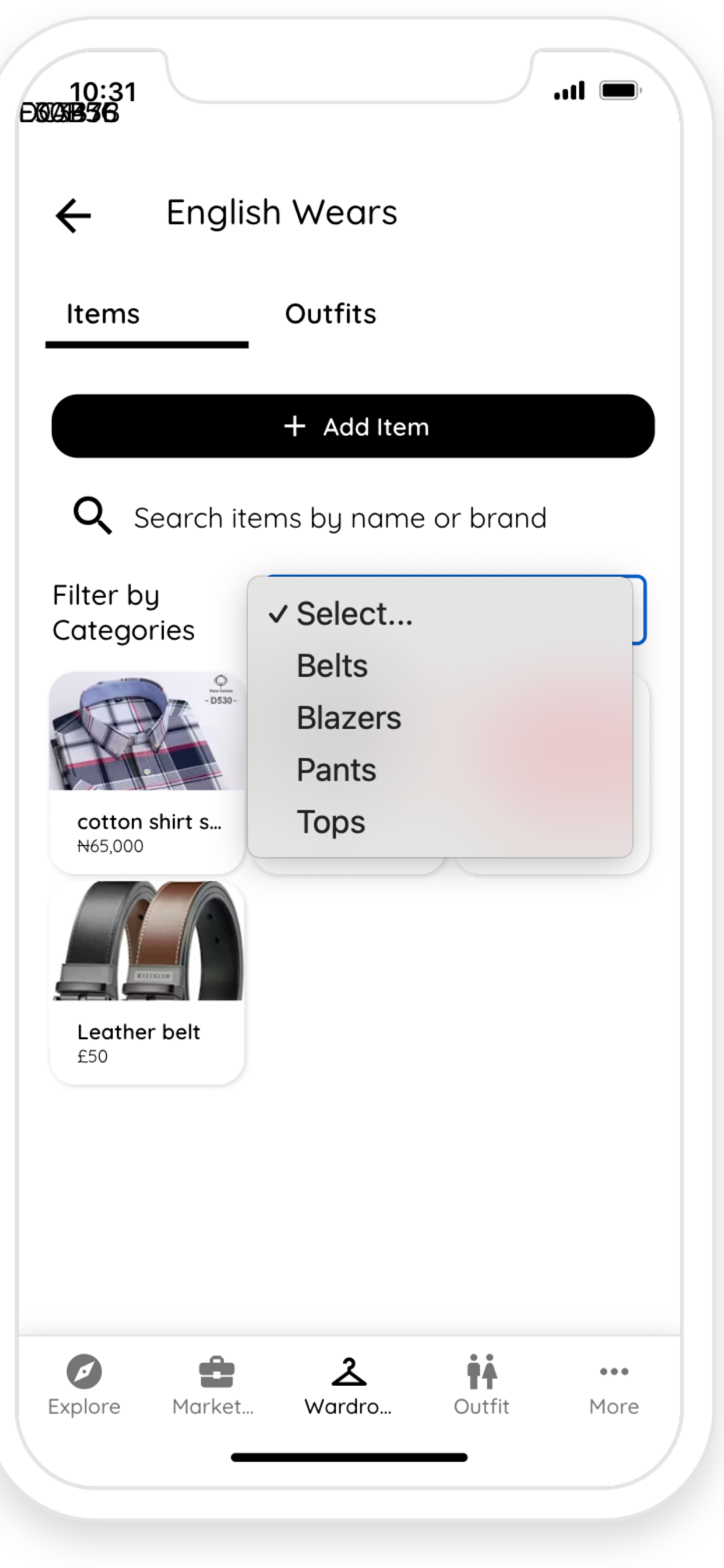 App Screen